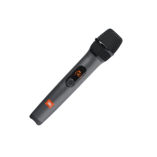 JBL PartyBox On-The-Go - Black - Portable party speaker with built-in lights and wireless mic - Detailshot 3